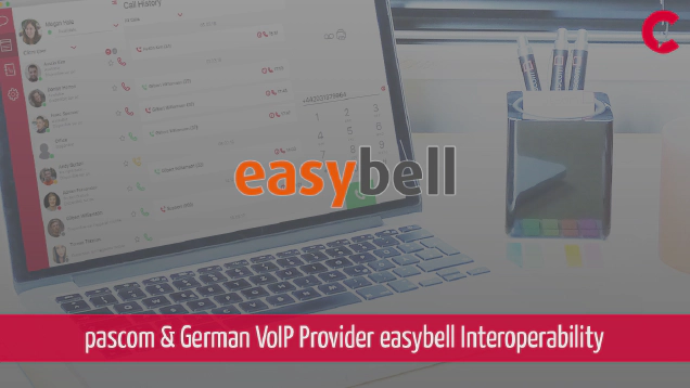 pascom easybell Interoperability Partnerschaft
