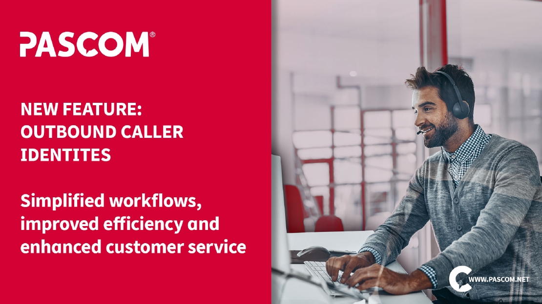 New pascom ONE Feature: Outbound Team Calling Identities