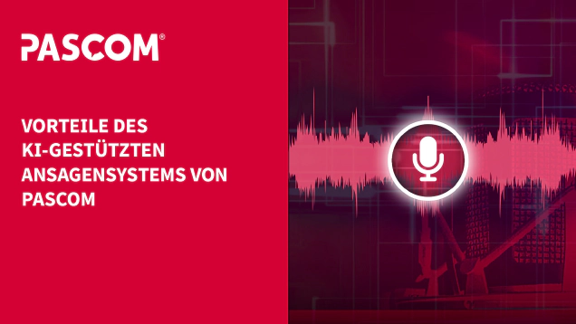 Vorteile des KI-gestützten Ansagensystems von pascom