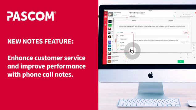 Neue Funktion: Notizen zu Anrufen hinzufügen