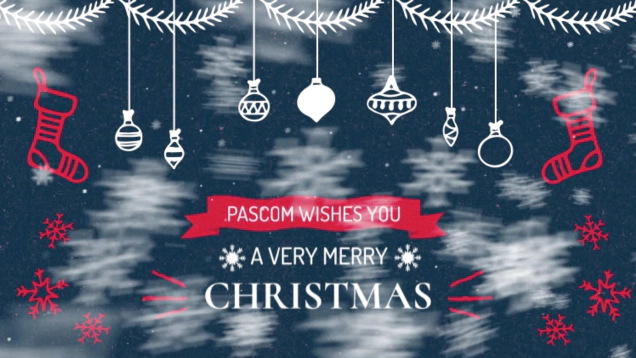 Frohe Weihnachten von pascom