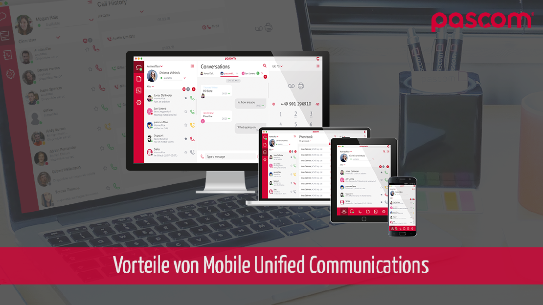 Grenzenlose Kommunikation mit Mobile UC