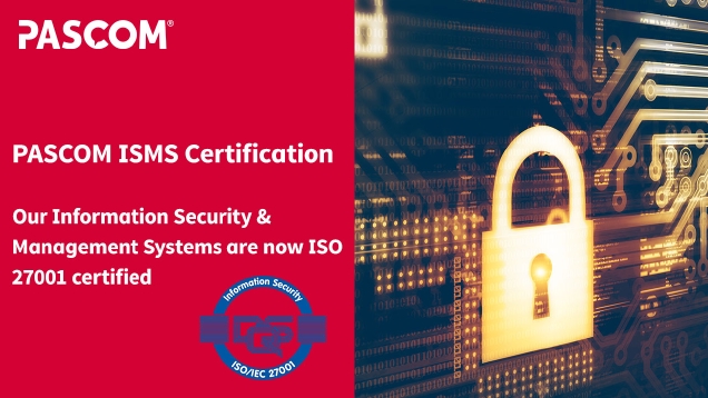 pascom ist jetzt ISO 27001 zertifiziert