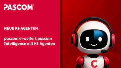 pascom erweitert pascom AI-Funktionen mit KI-Agenten
