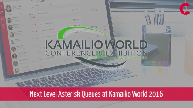 Next Level Asterisk Queues at Kamailio World 2016