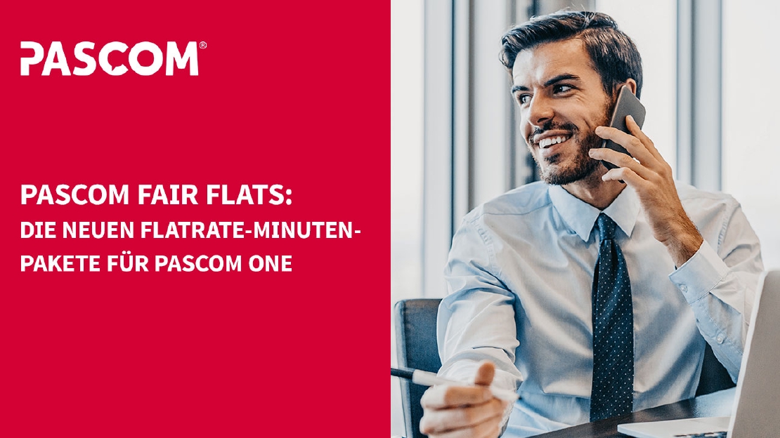 pascom veröffentlicht neue Fair Flat Tarife