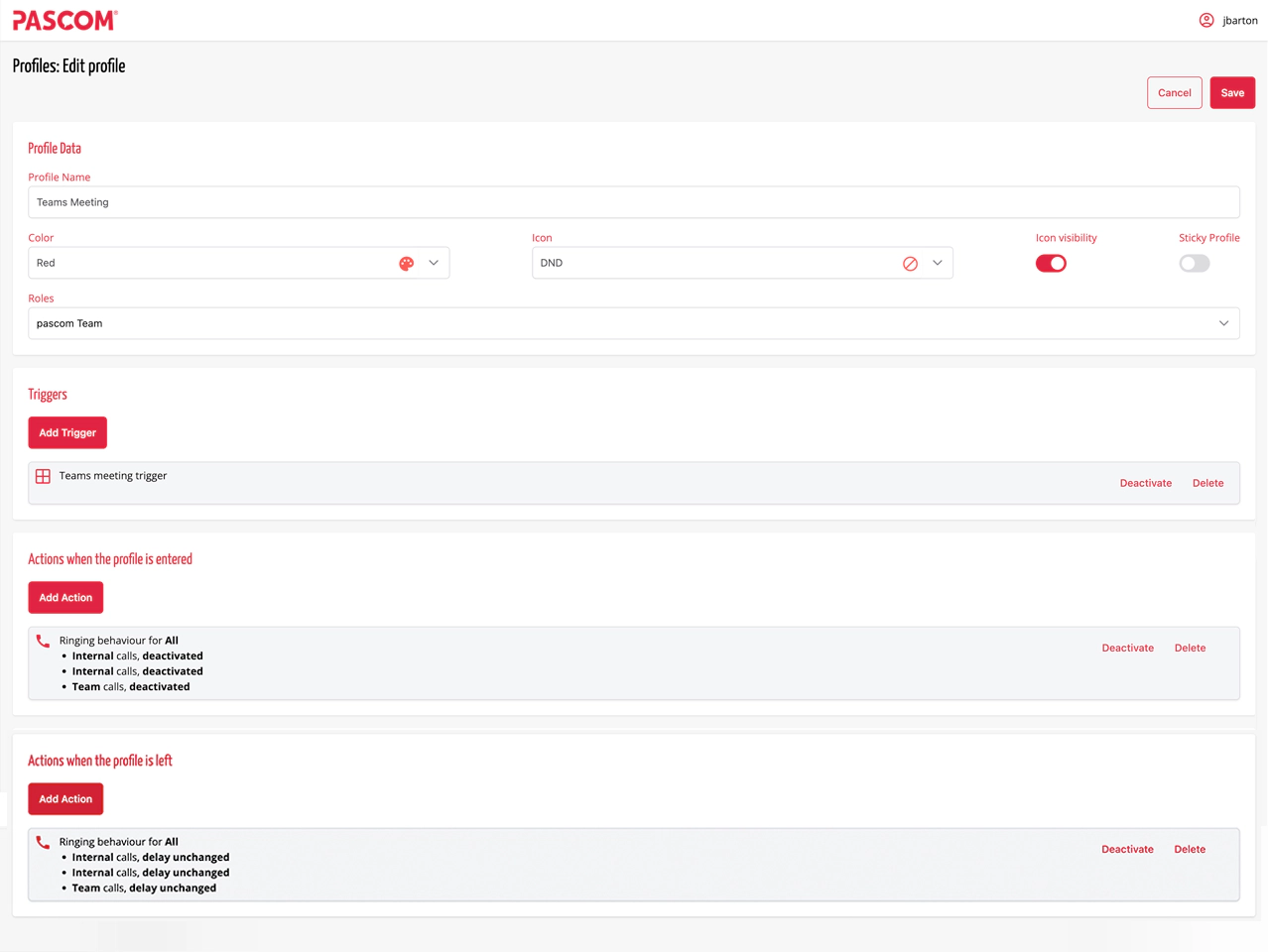 Image - pascom MS Teams Meeting Server Setting Update