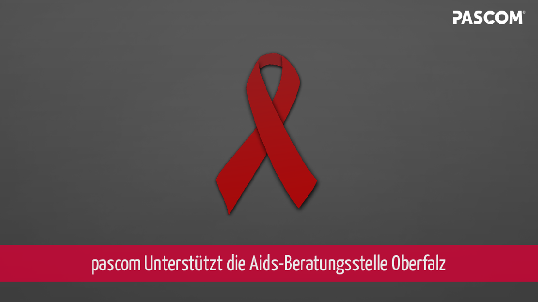 pascom Spende an die Aids Beratungsstelle Oberpfalz