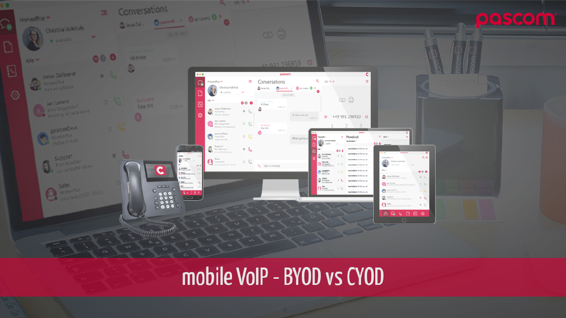 What is Mobile VoIP and BYOD vs CYOD
