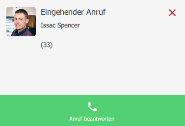 Eingehender Anruf