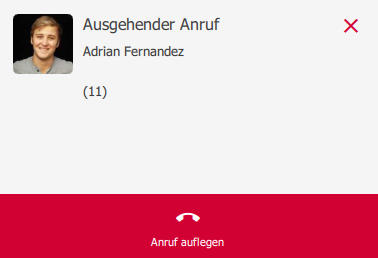 Ausgehender Anruf