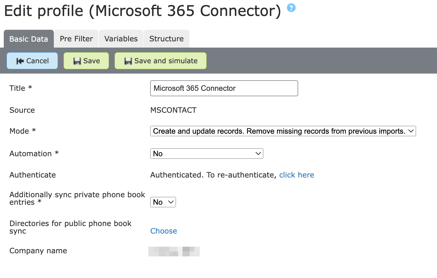 Microsoft 365 connector overview