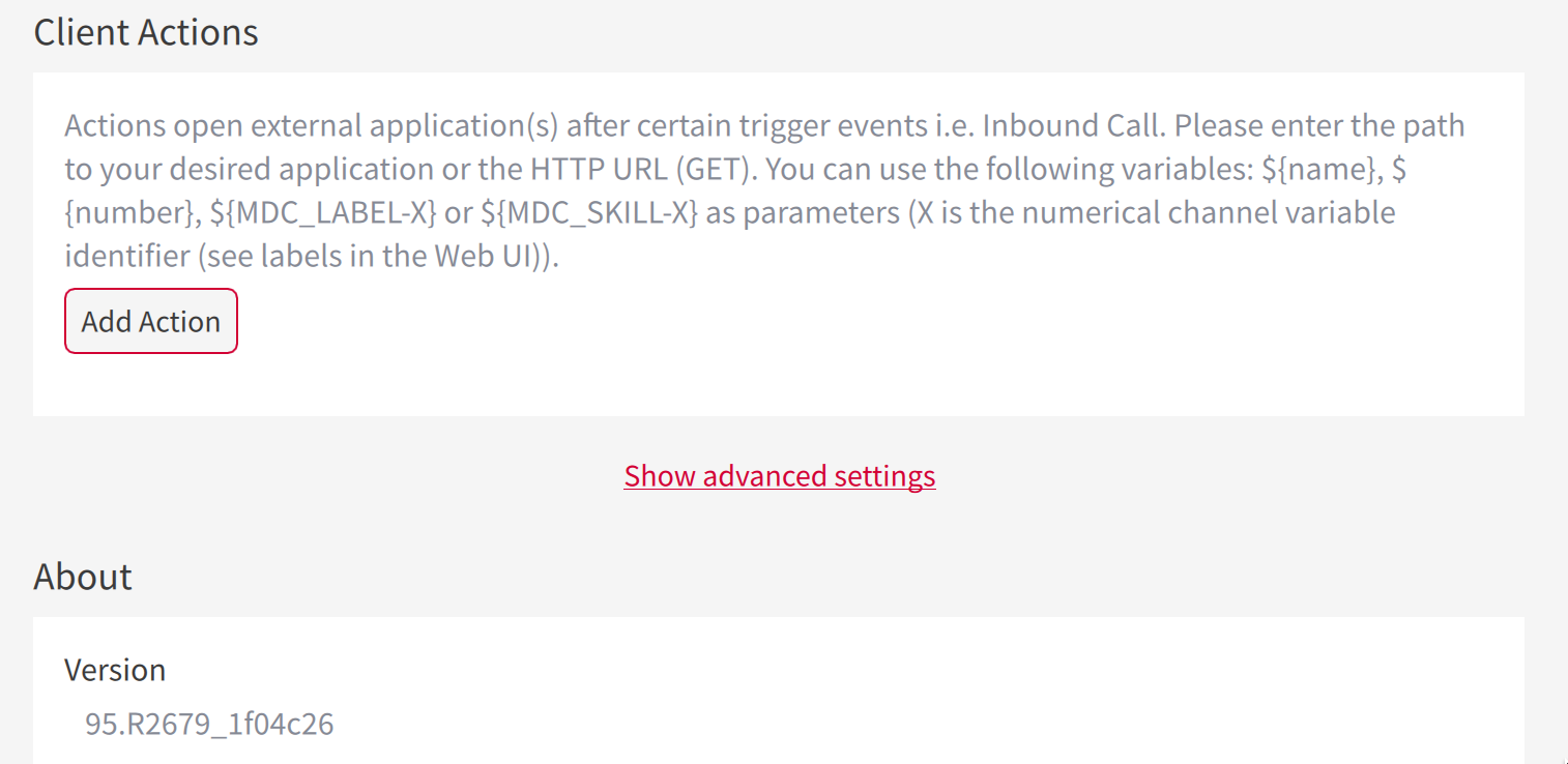 pascom client advanced settings