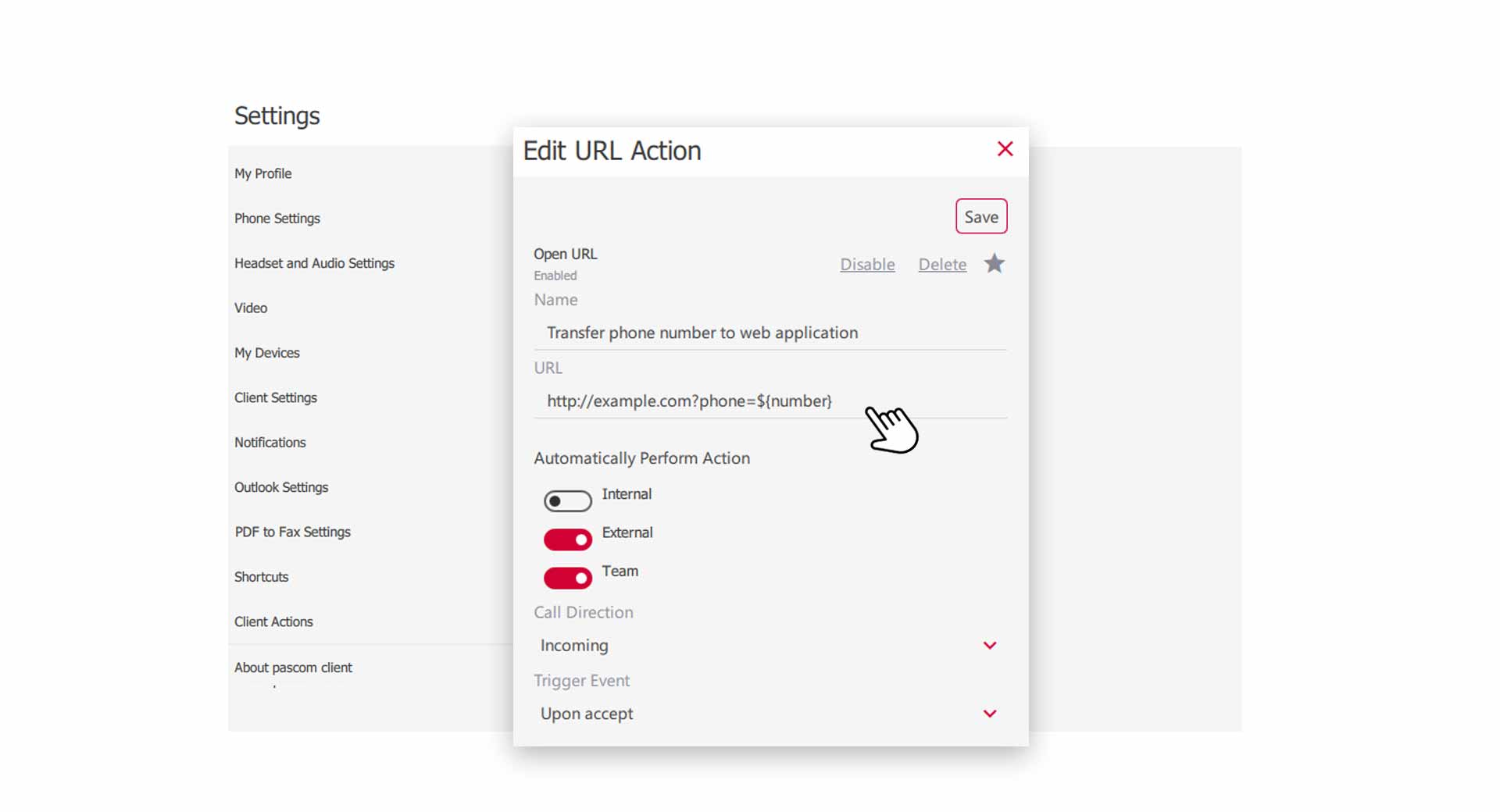 Setup Actions