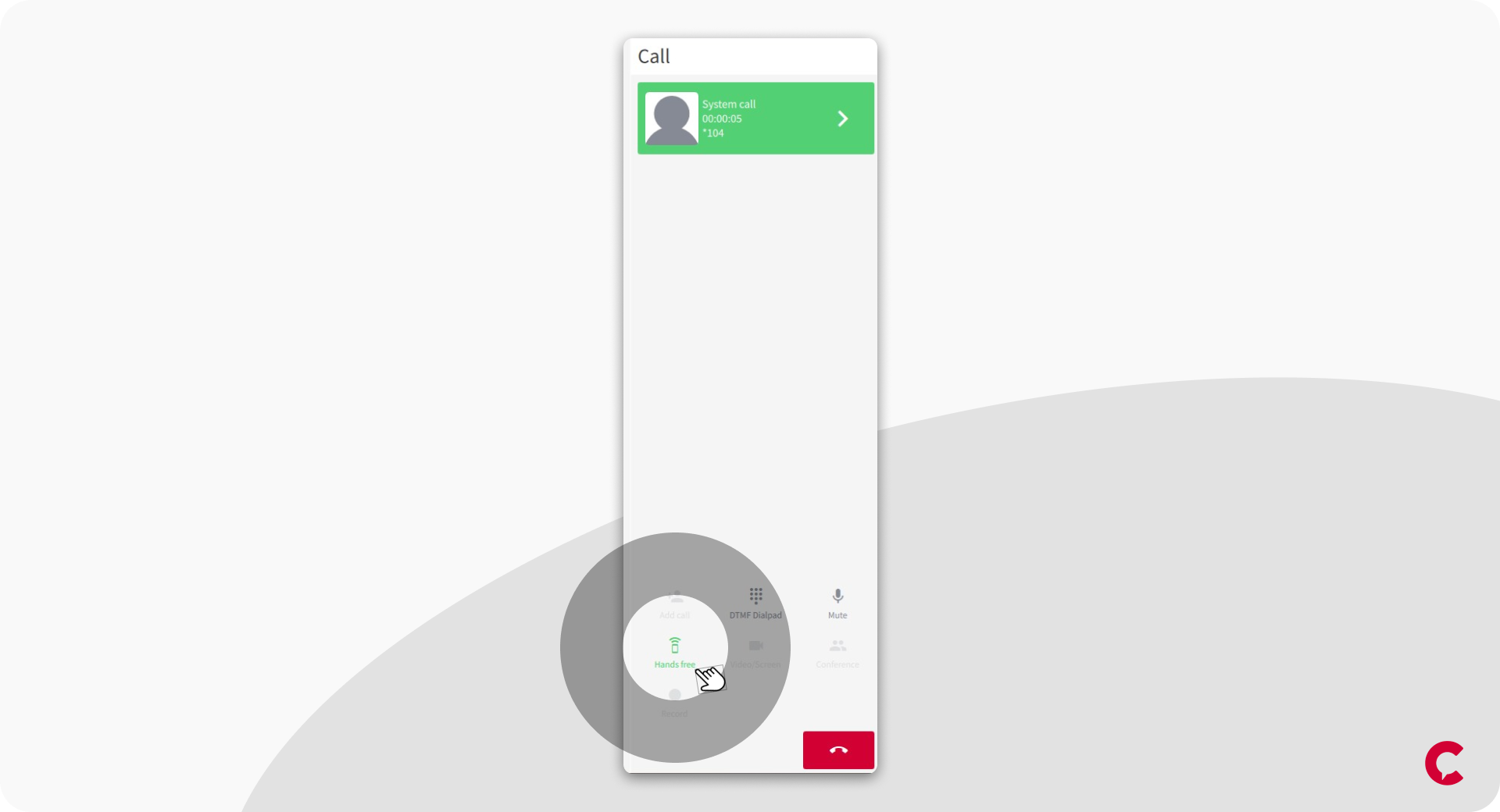 Activate hands-free - Windows only