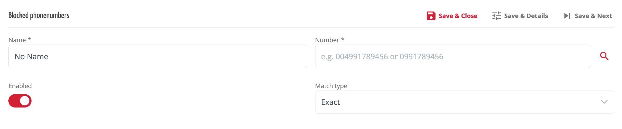 Block New Phone Number