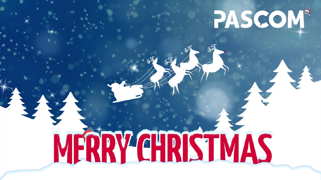 Christmas 2020 pascom Support and Opening Times