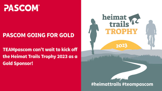 Team pascom Going For Gold as Heimat Trails Trophy Sponsor