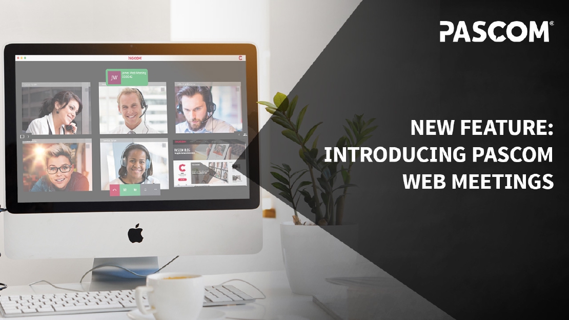 New Feature: pascom Web Meetings