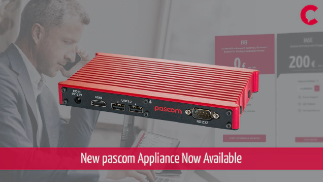 New pascom Appliance Hardware Unveiled