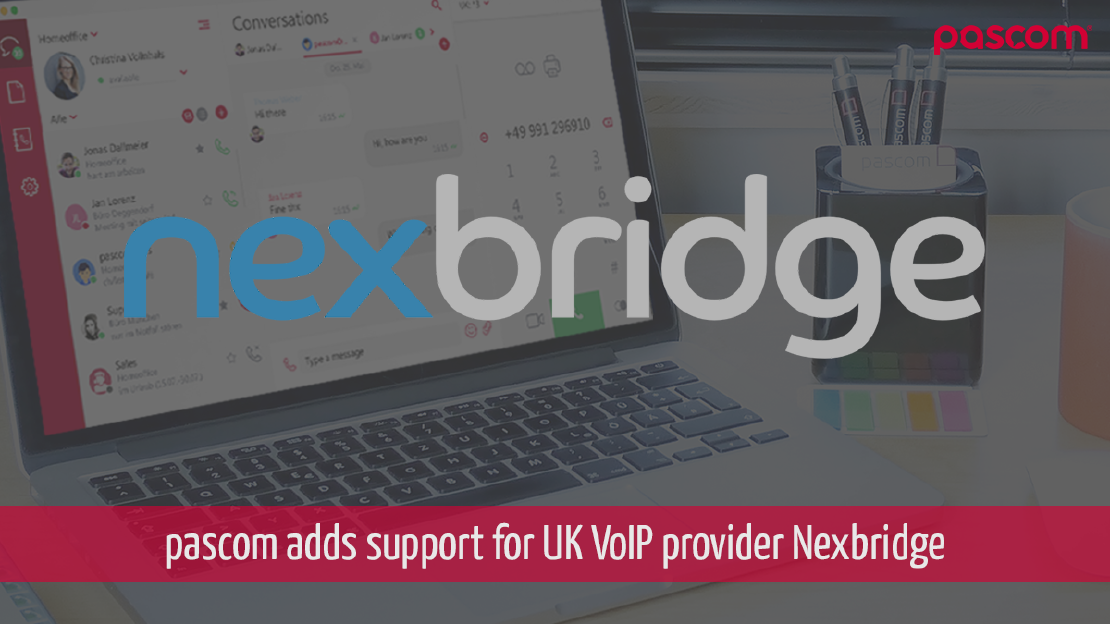 Nexbridge UK SIP Provider pascom Interoperability