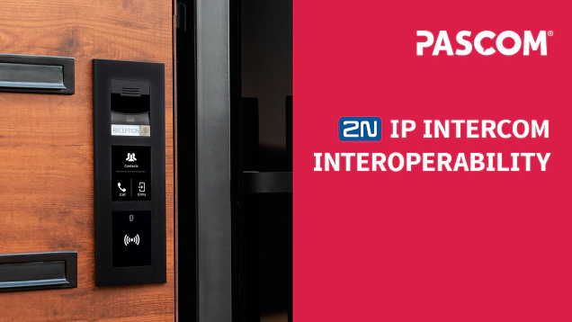 pascom Announce 2N IP Intercom Interoperability