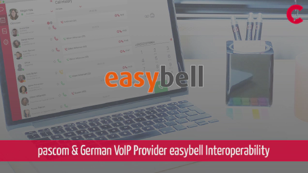 pascom Announces Interoperability with German VoIP Provider easybell