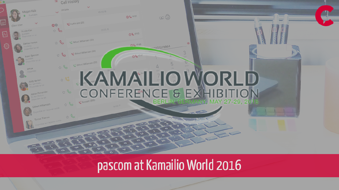 pascom at Kamailio World 2016