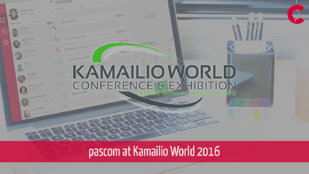 pascom at Kamailio World 2016