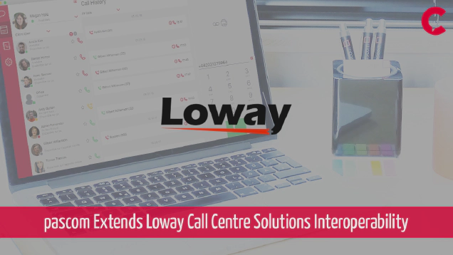 pascom Expands Call Centre Analytics Interoperability with Loway