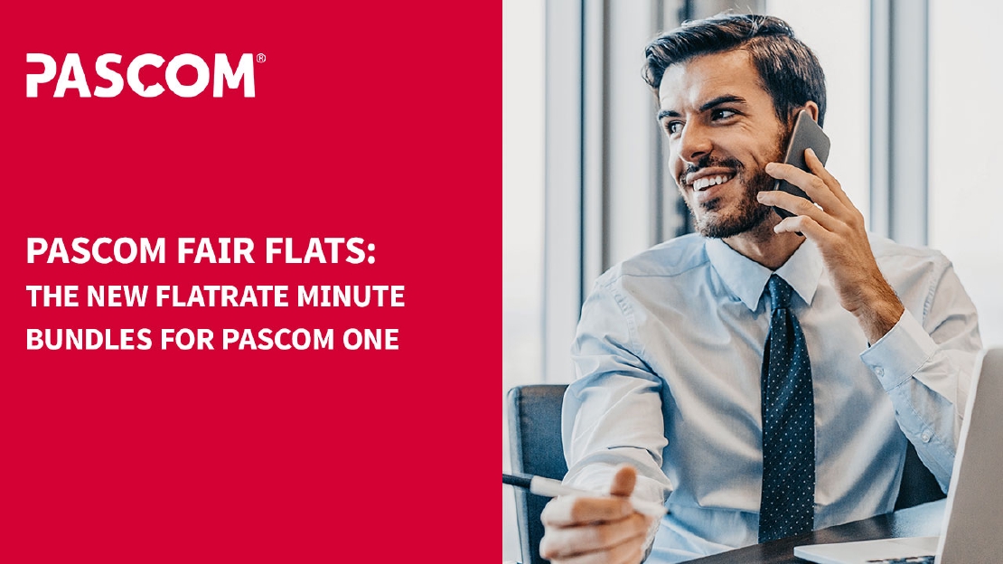 pascom Fair Flat: New Flat-Rate Voice Tariffs