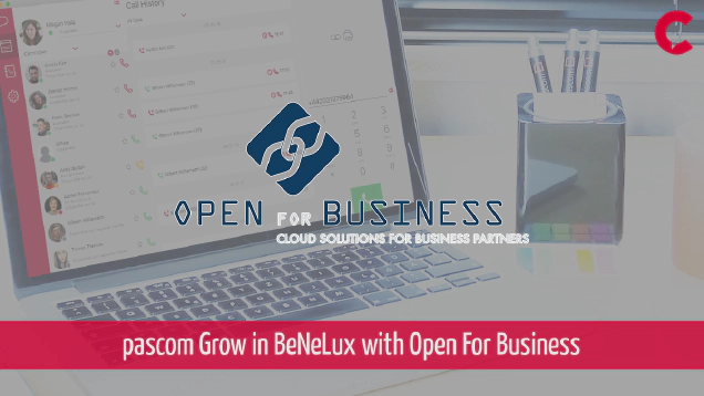 pascom Grow in BeNeLux with Open for Business