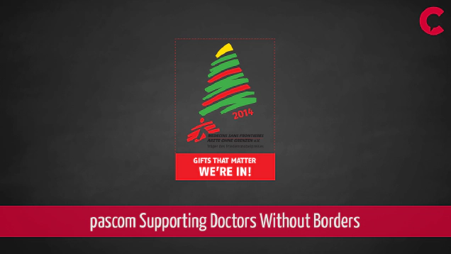 pascom Makes Annual Donation to Doctors without Borders