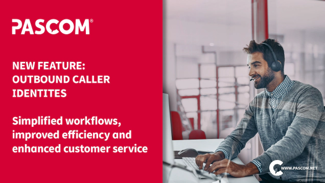 New pascom ONE Feature: Outbound Team Calling Identities