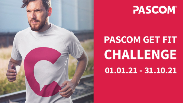 The pascom Get Fit Challenge