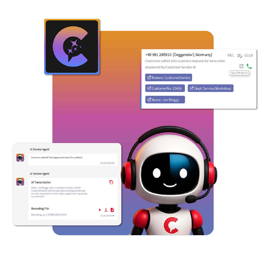 Image - pascom AI powered functionality