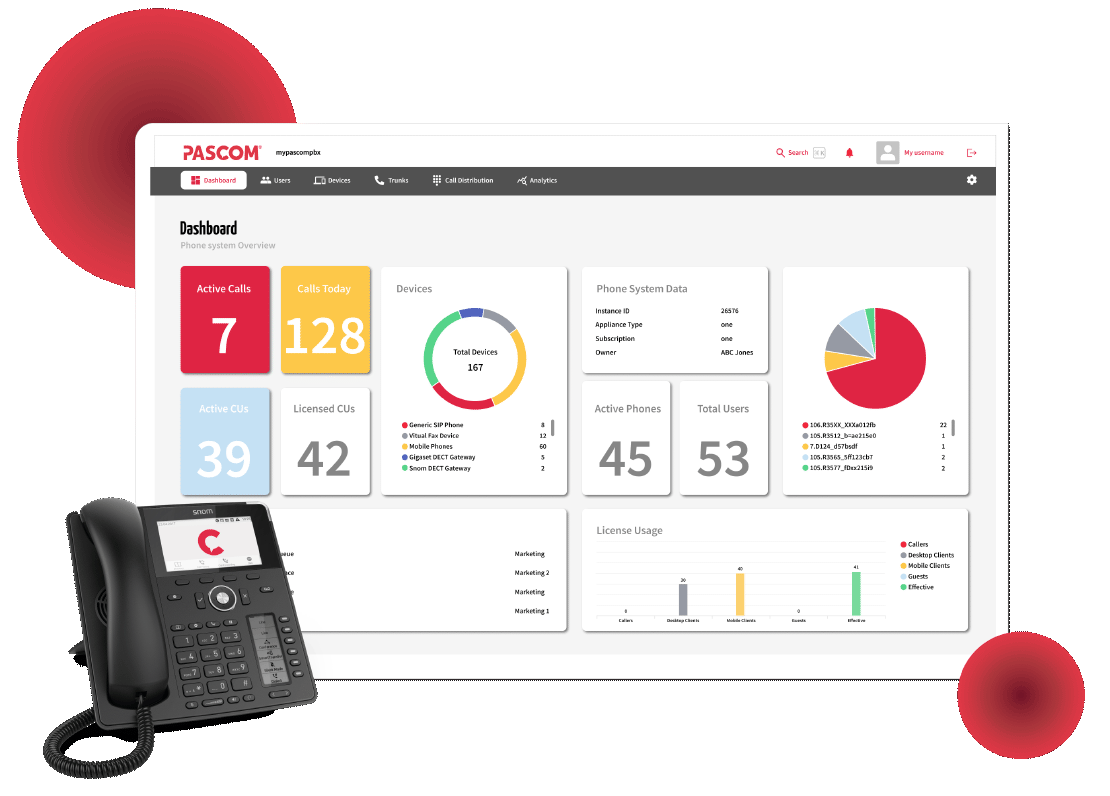 Image - pascom ONE Cloud Telefonanlage Team Messaging
