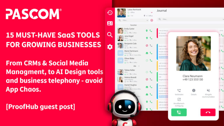 15 must-have SaaS tools for growing businesses
