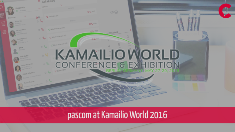 PASCOM at Kamailio World 2016