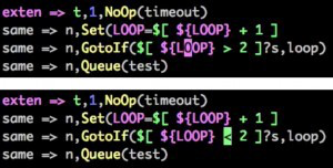 Asterisk IVR menu loop configuration