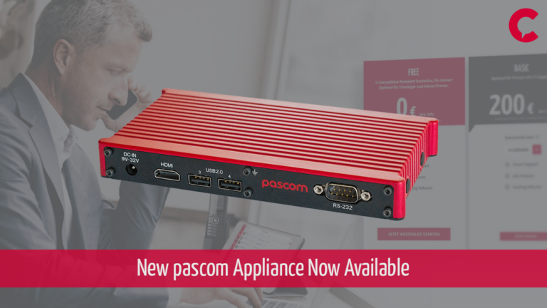 New PASCOM Appliance Hardware Unveiled