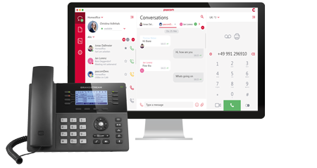 PASCOM Grandstream IP endpoint interop