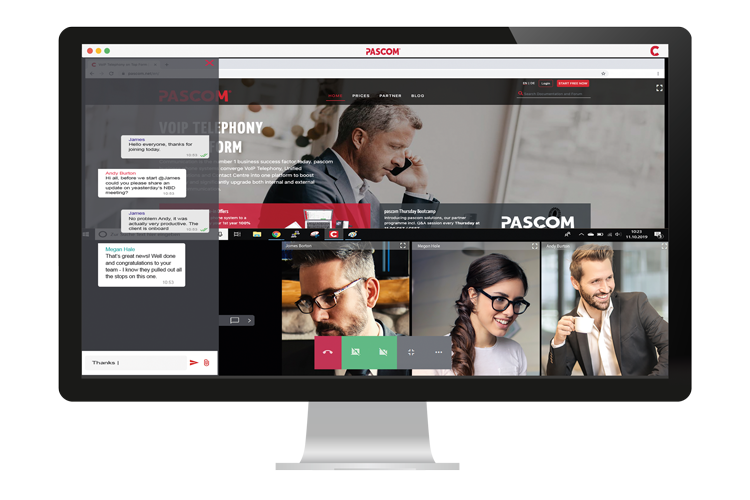 PASCOM Screen Sharing