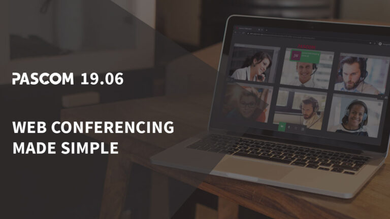 Web Conferencing Made Simple With PASCOM WebRTC