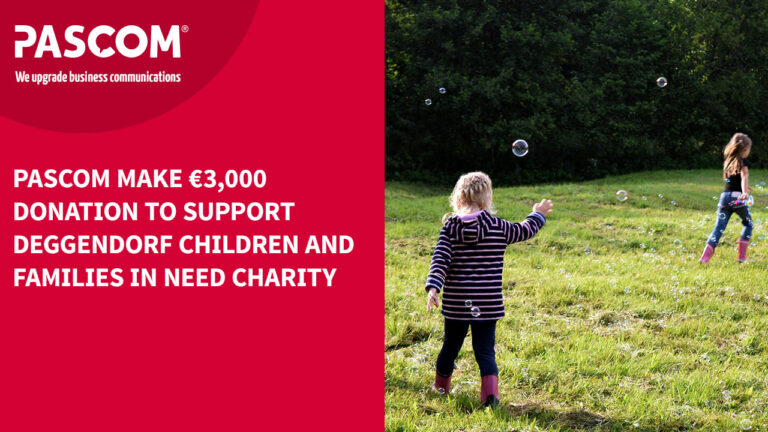 PASCOM Support Children and Families in Need With 2022 Annual Donation to Kinderschutzbund Deggendorf
