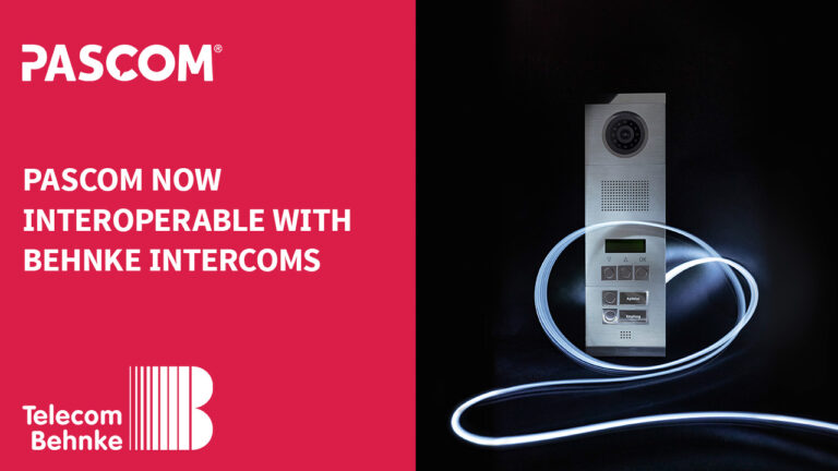 PASCOM Announce Telecom Behnke IP Intercom Interoperability