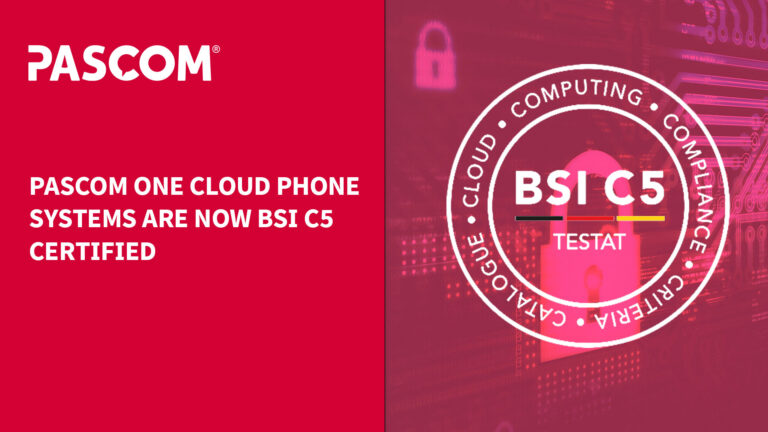 PASCOM receives C5 certification – Maximum security for your communication