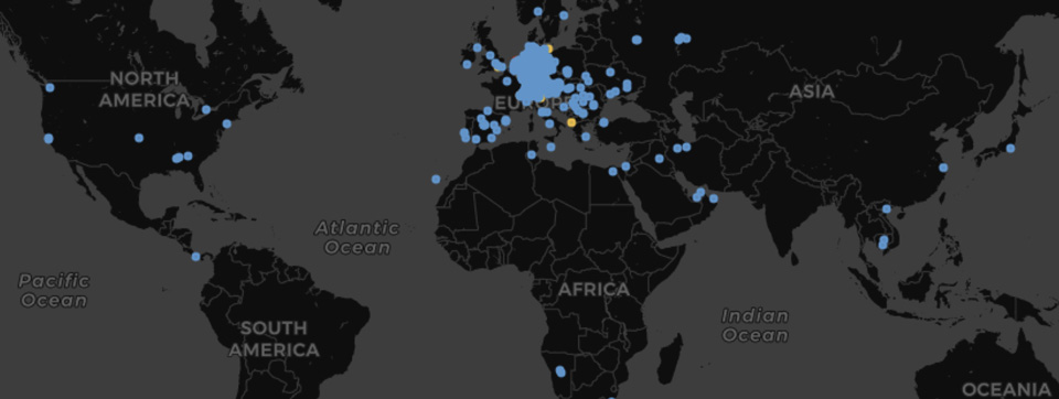 PASCOM app worldwide usage