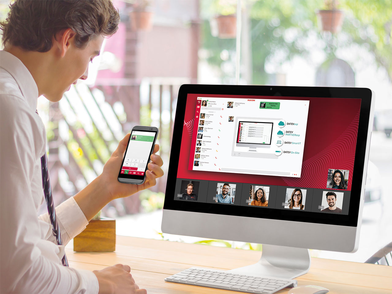 Always up-to-date call and client data