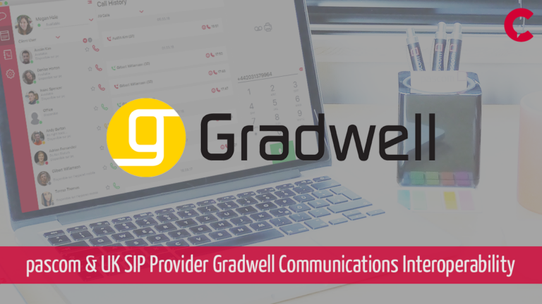 PASCOM Gradwell Communications VoIP Provider Interoperability